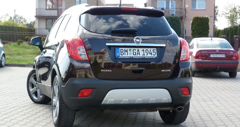 Opel Mokka cena 49999 przebieg: 93626, rok produkcji 2014 z Bełchatów małe 781